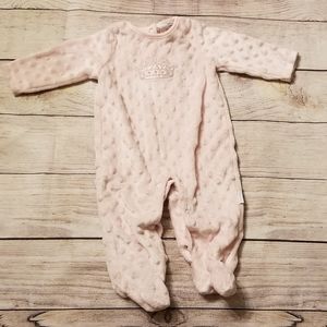 Vitamins Baby princess crown minky sleeper 6 month